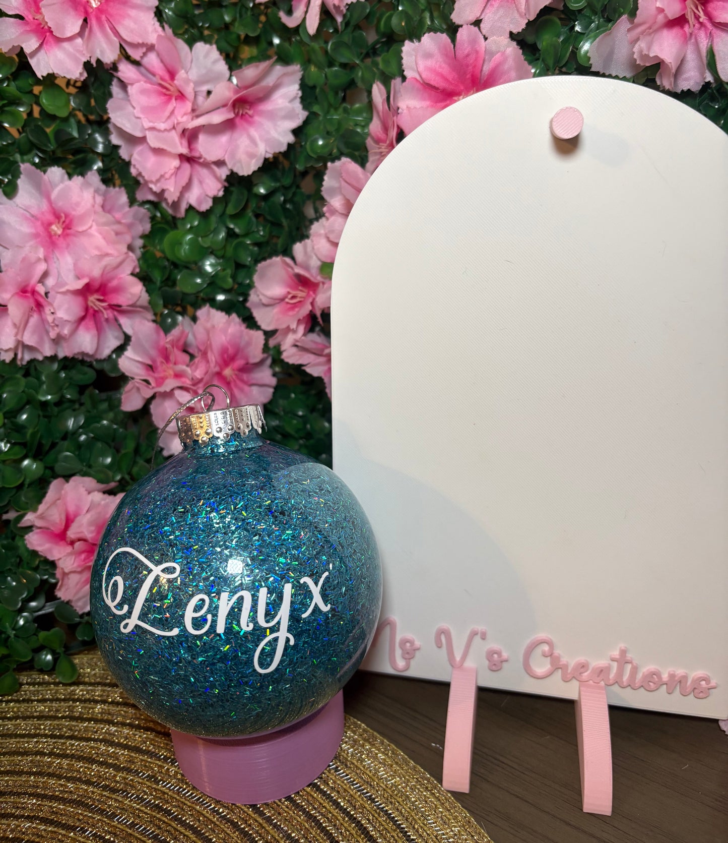 Glitter Christmas Ornaments