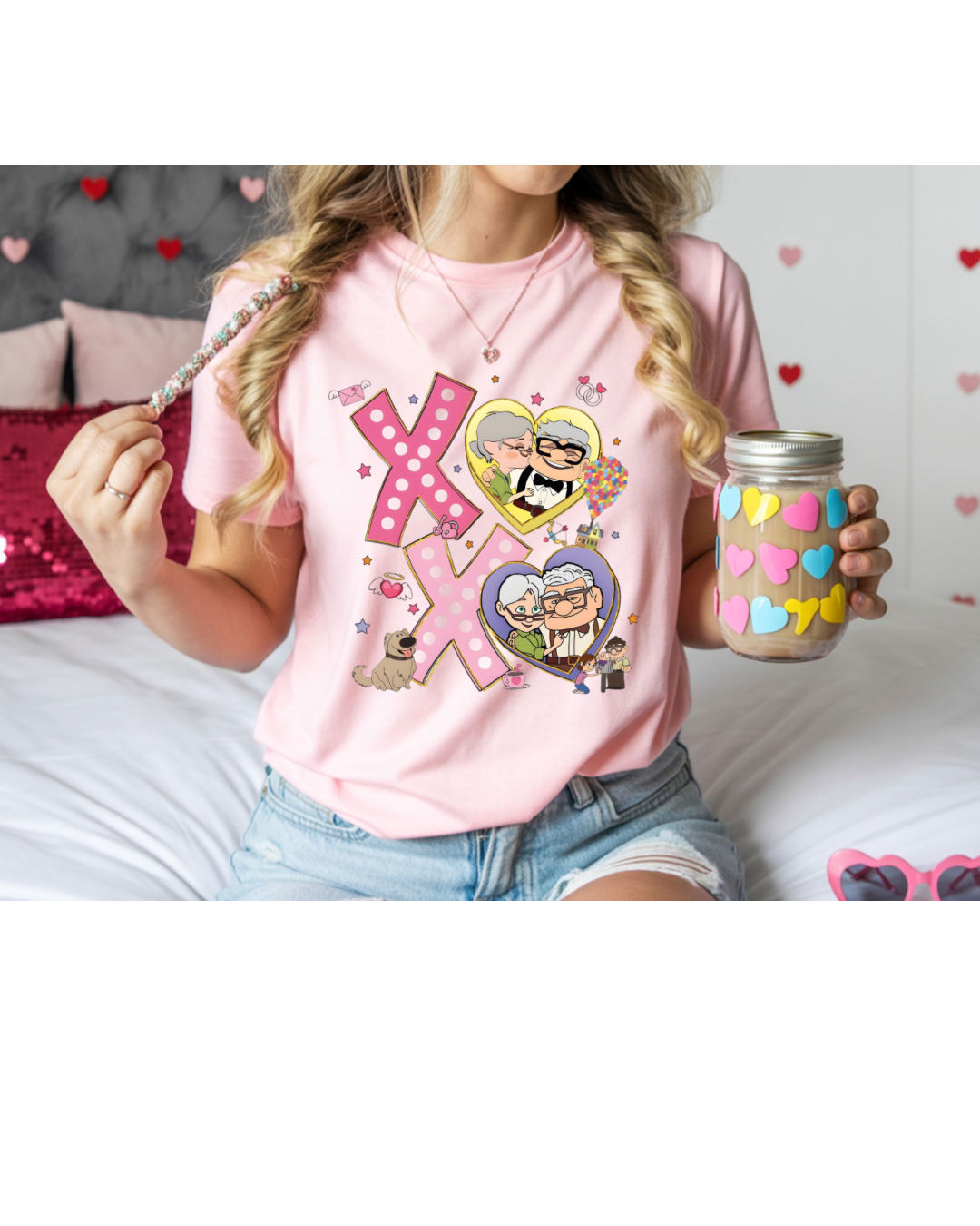 XOXO UP Valentine T-Shirt