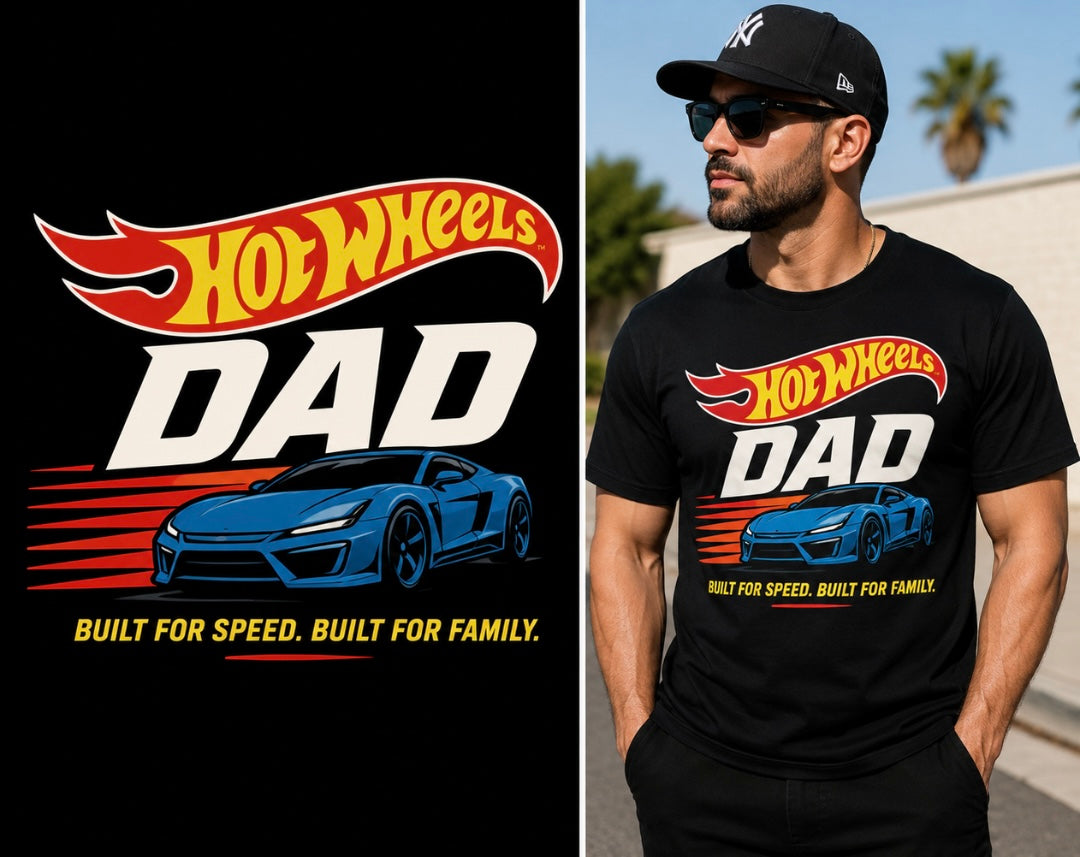 Hot wheels Dad Shirt