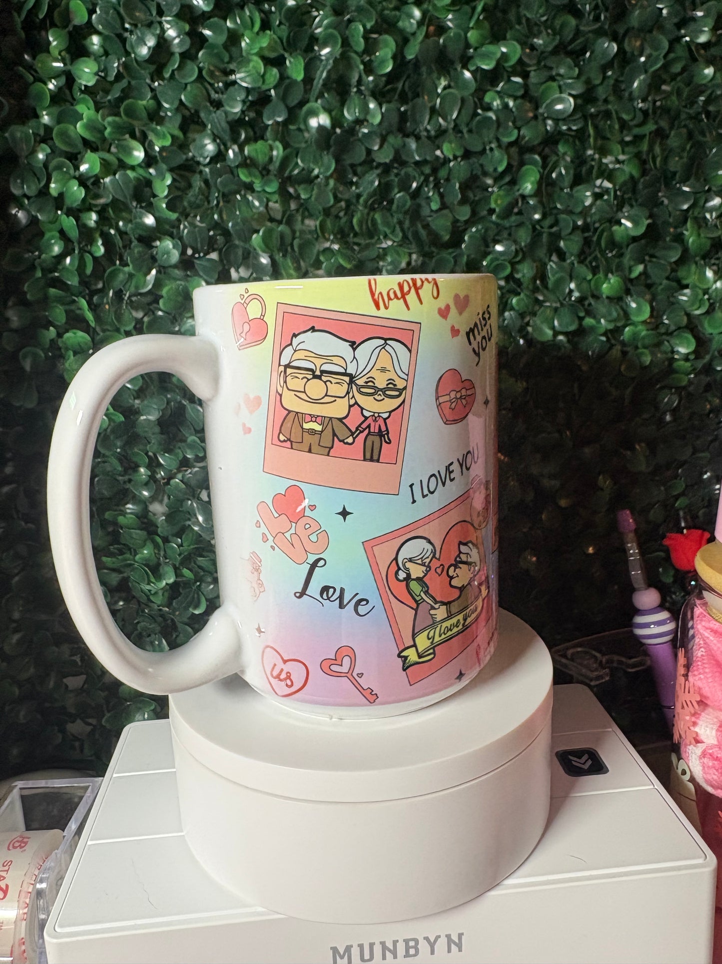 15oz Up Valentine Mug