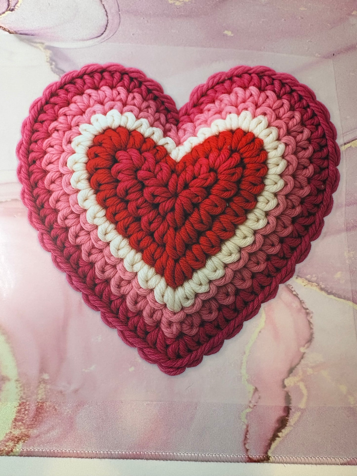 Heart crochet #1