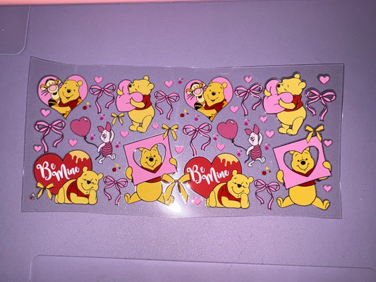 Poor Bear Be Mine UVDTF Wrap