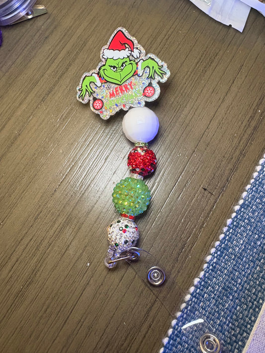 Merry Grinchmas Badge Reels
