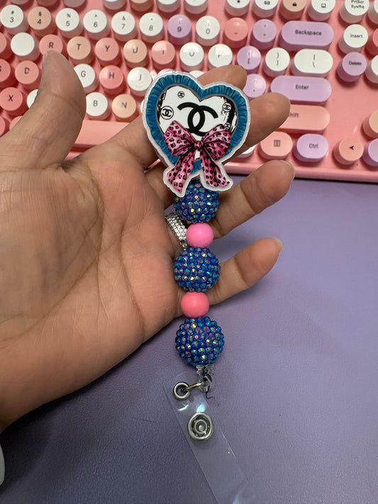 Chanel Heart Badge Reel