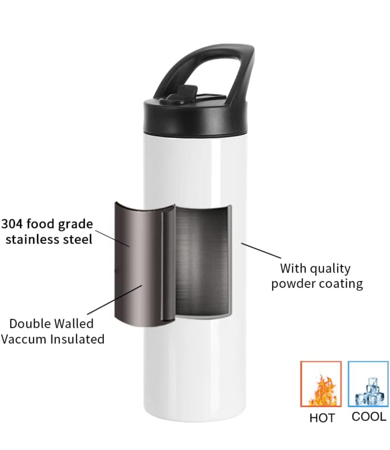 20oz Water Bottle