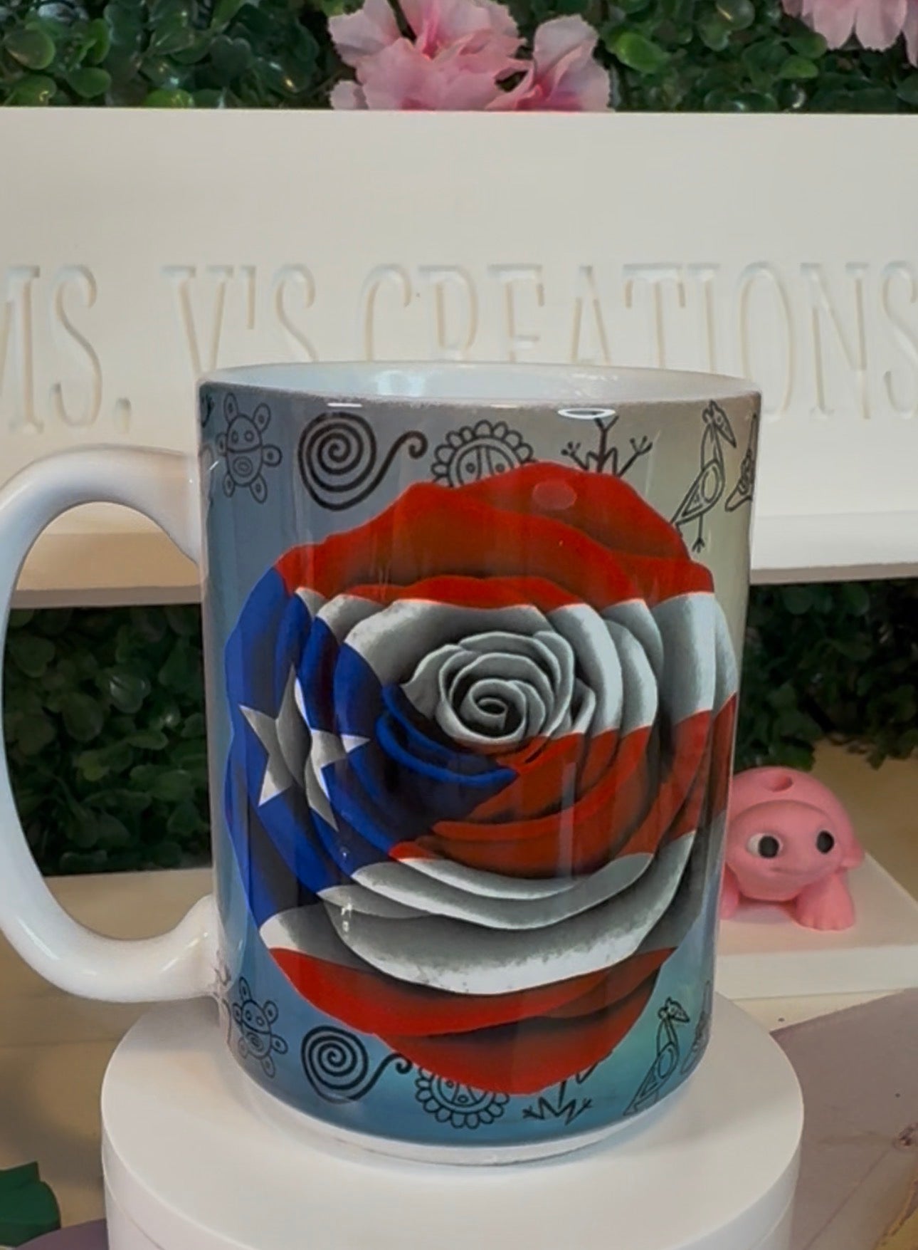 15oz Puerto Rico Rose Mug