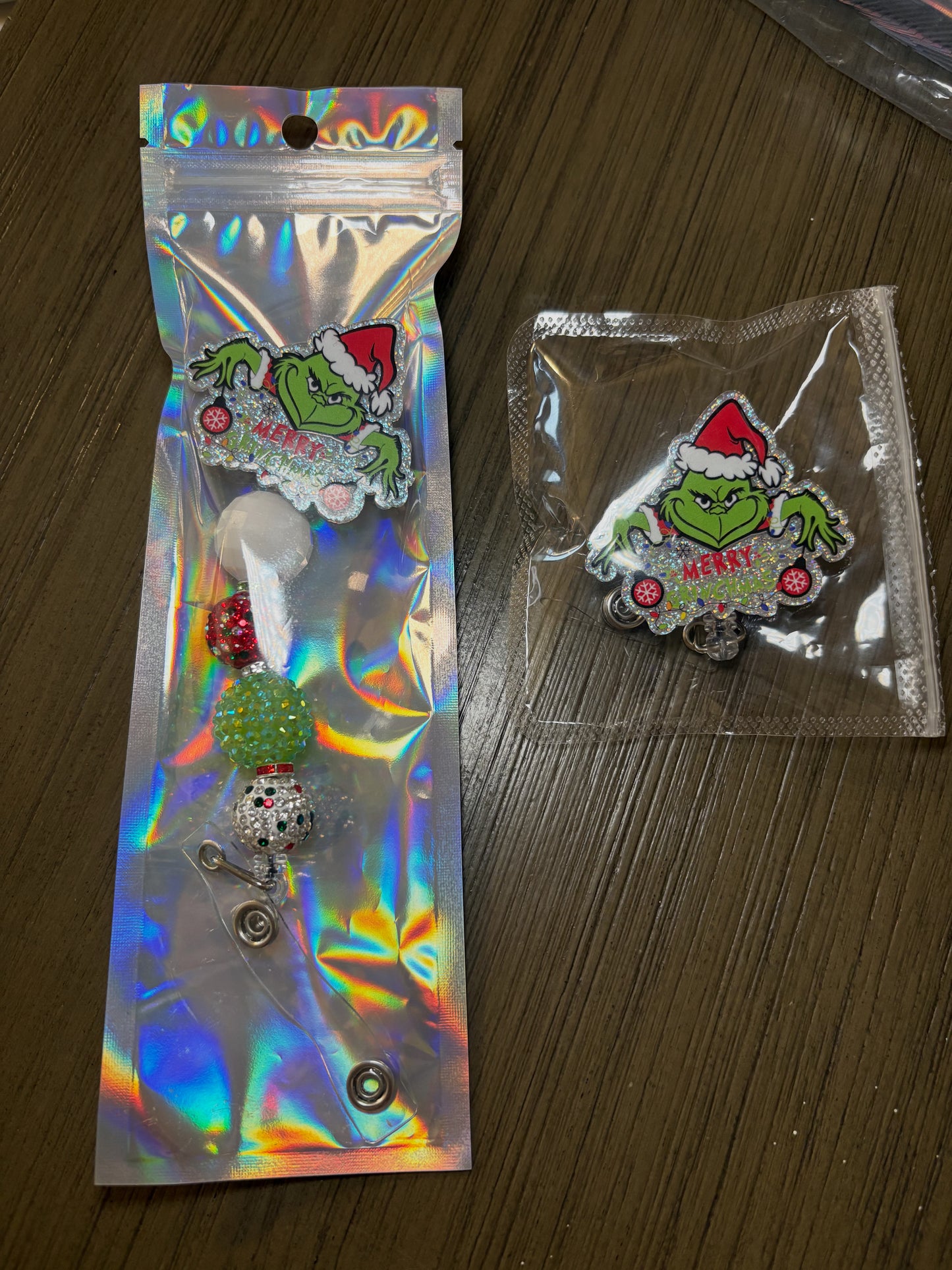 Merry Grinchmas Badge Reels