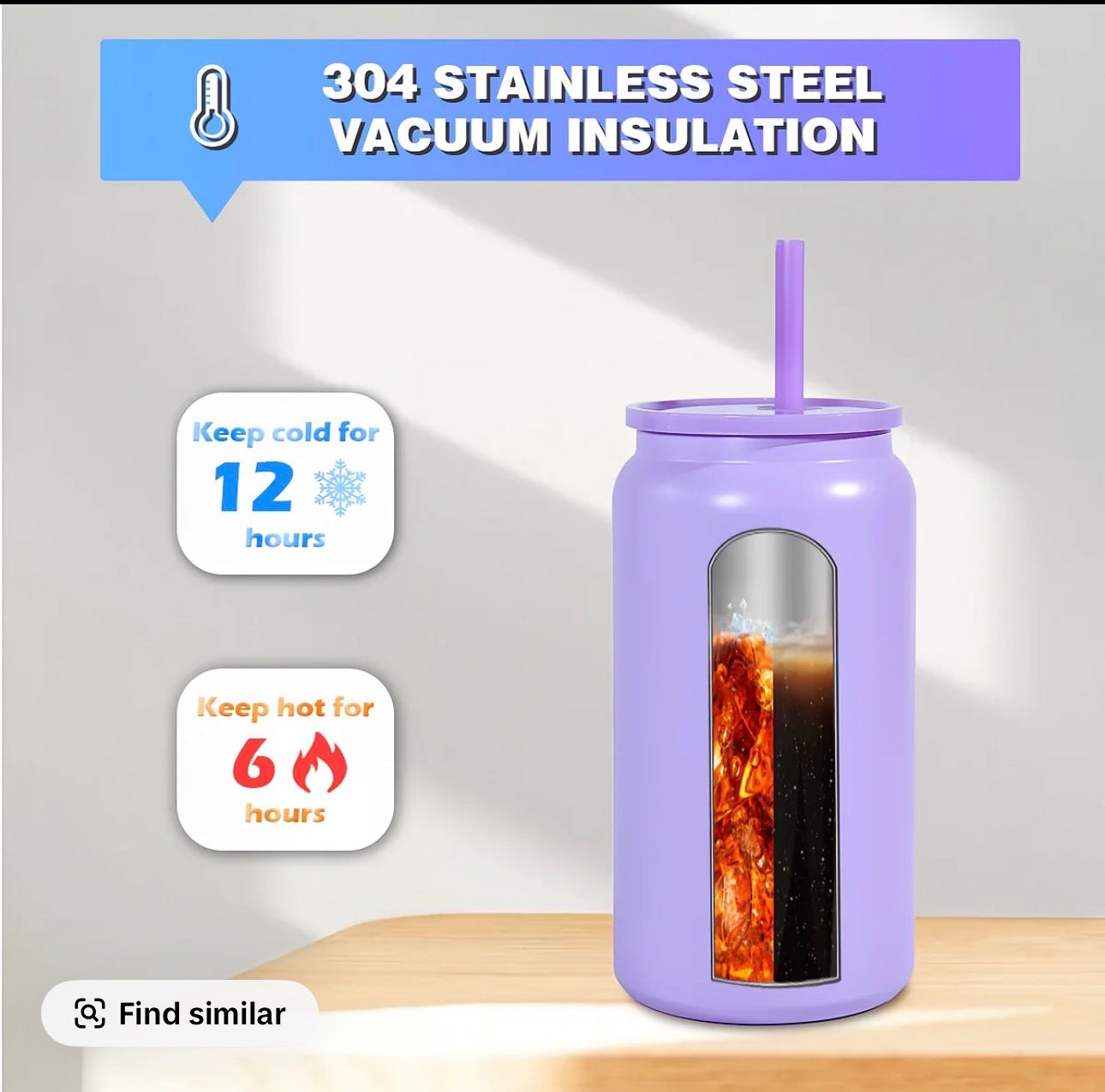 16oz Stainless steel Cup