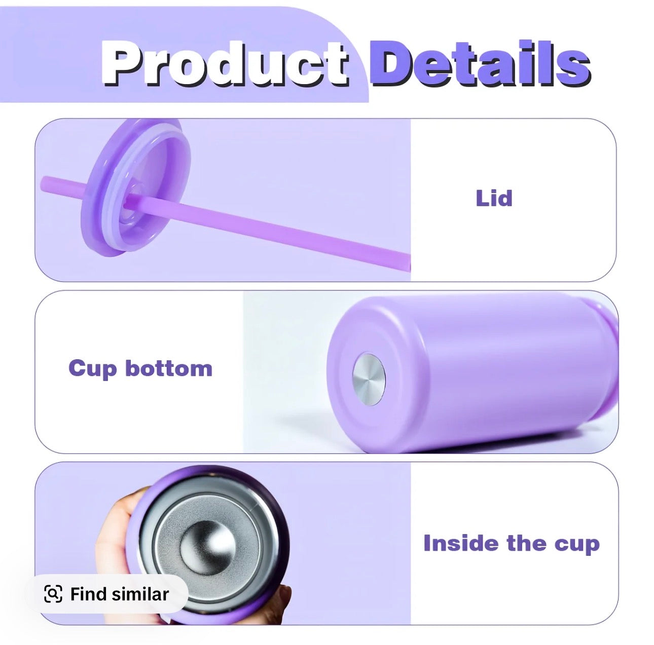 16oz Stainless steel Cup