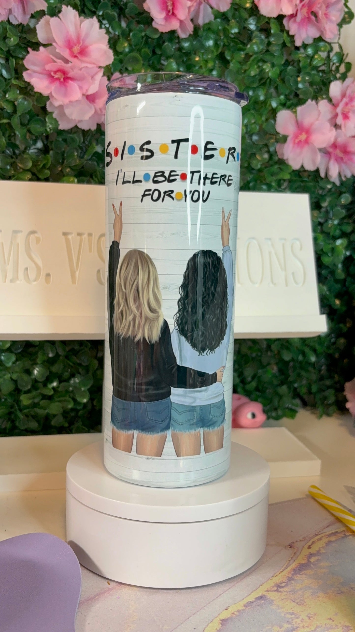 20oz Sisters Tumbler