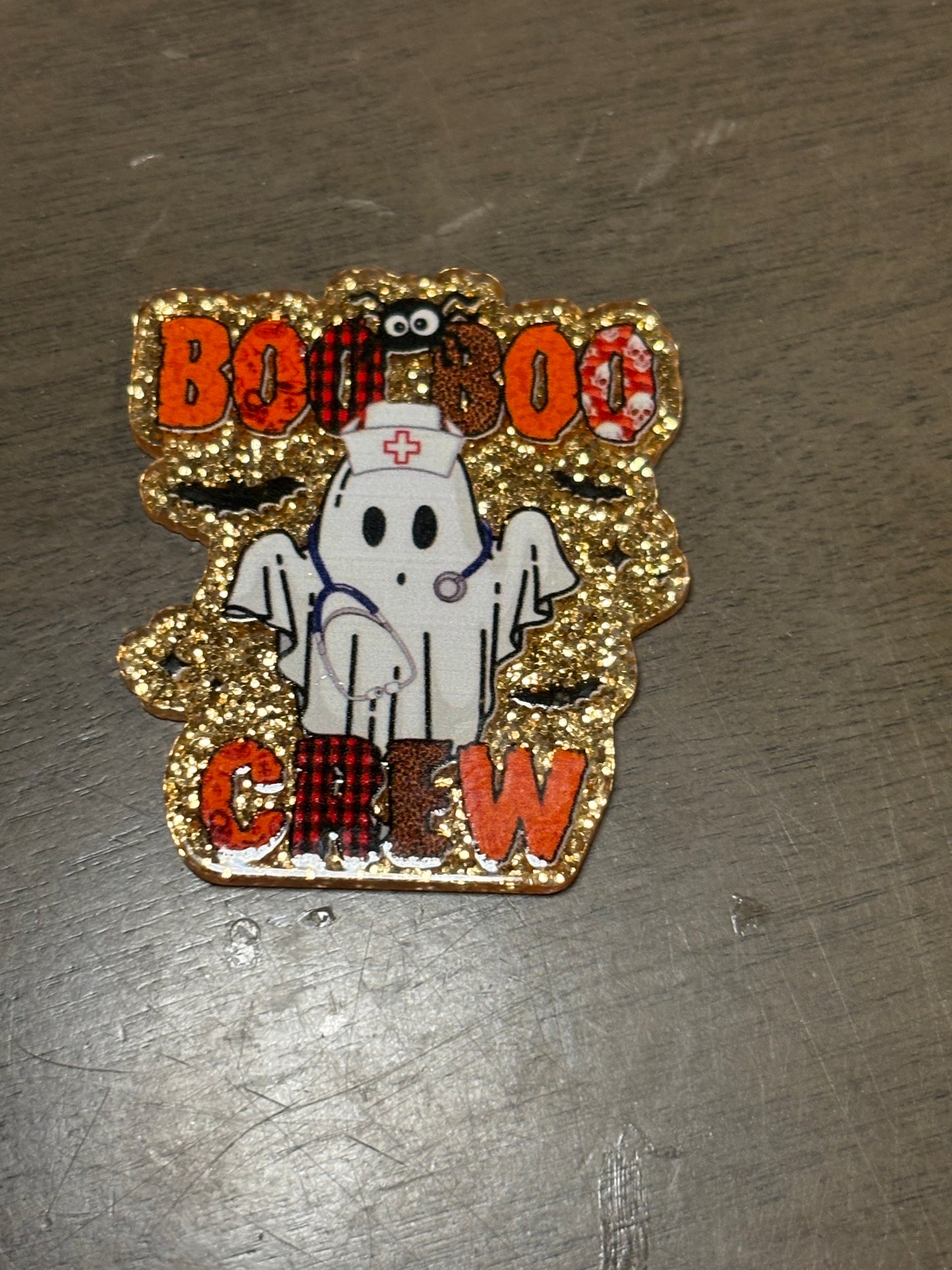 Boo-boo Ghost Crew Badge Reel