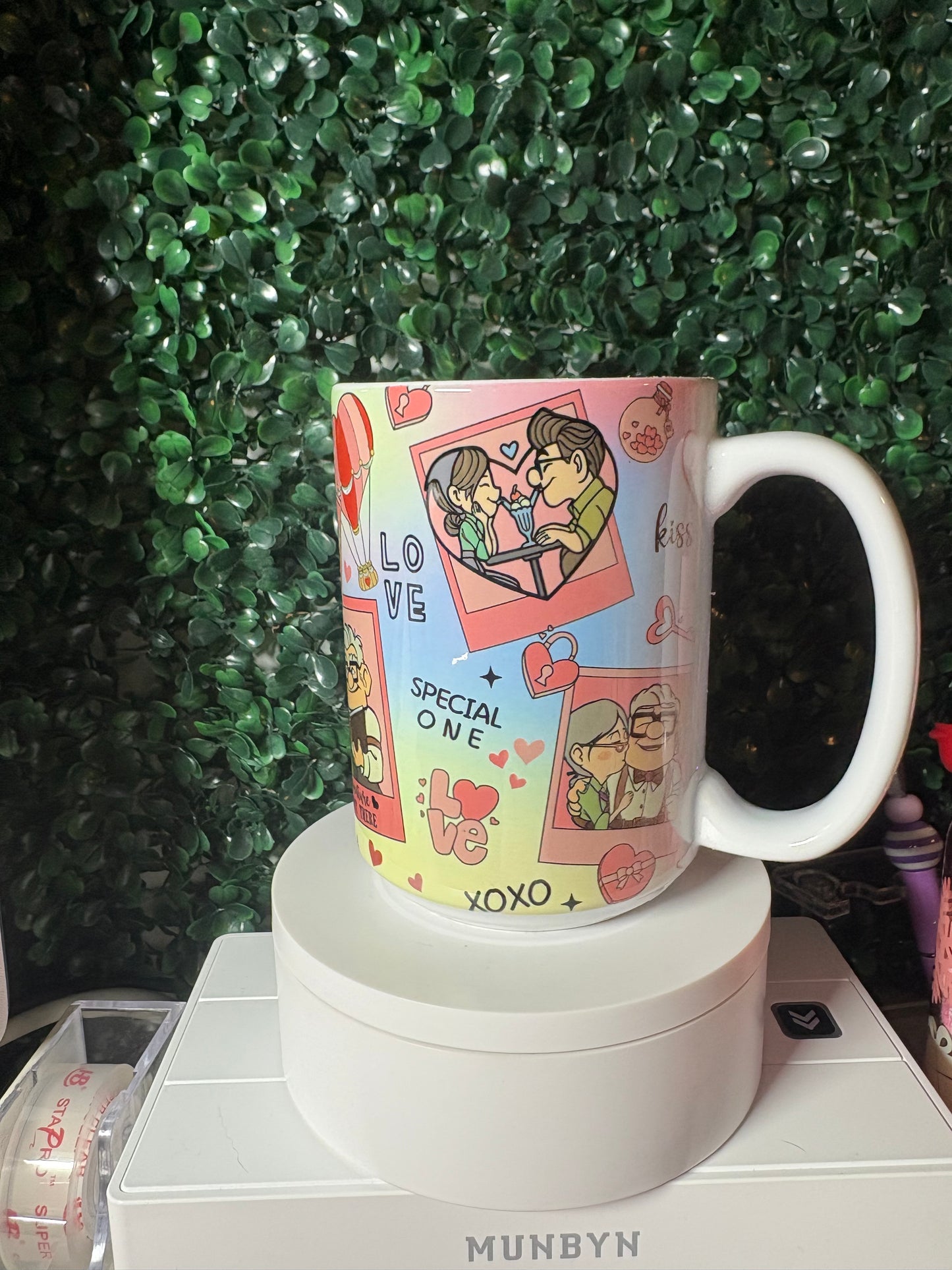 15oz Up Valentine Mug