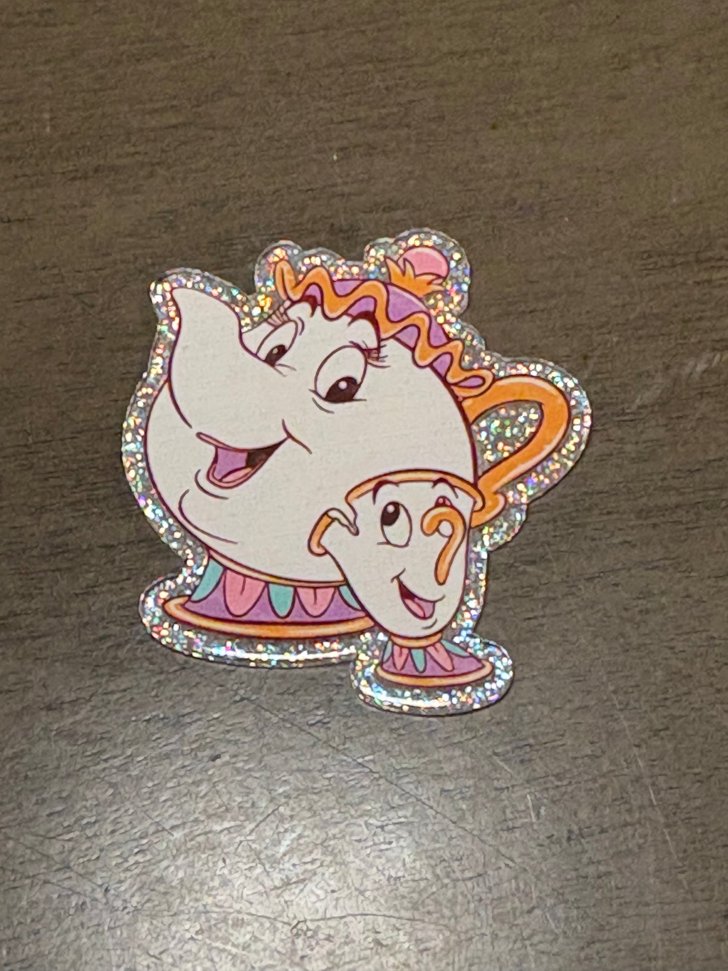Mrs Pots And Chip Badge reels