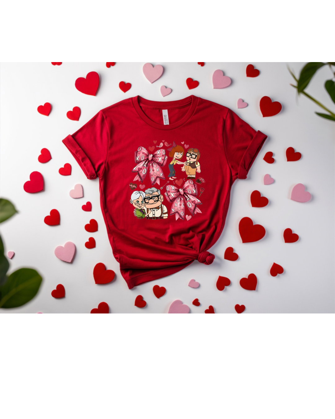 Bow tie Up Movie Valentine Tshirt