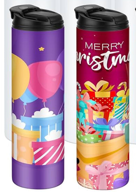20oz Water Bottle with/rubber straw