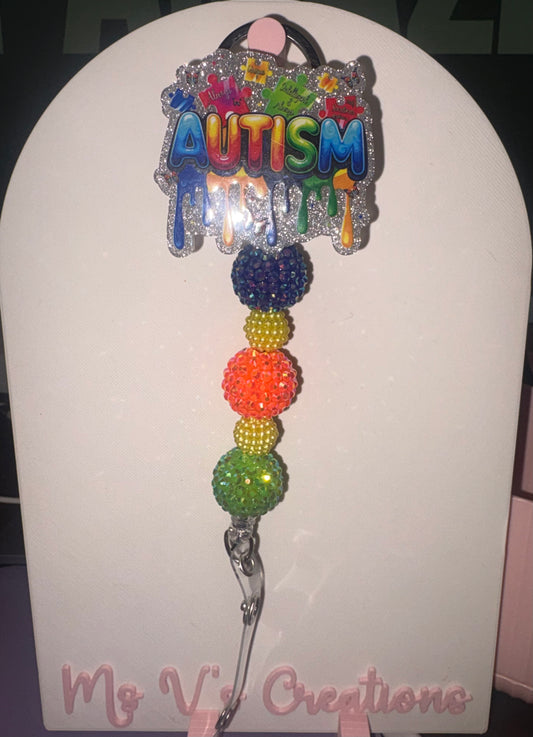 Autism badge reel