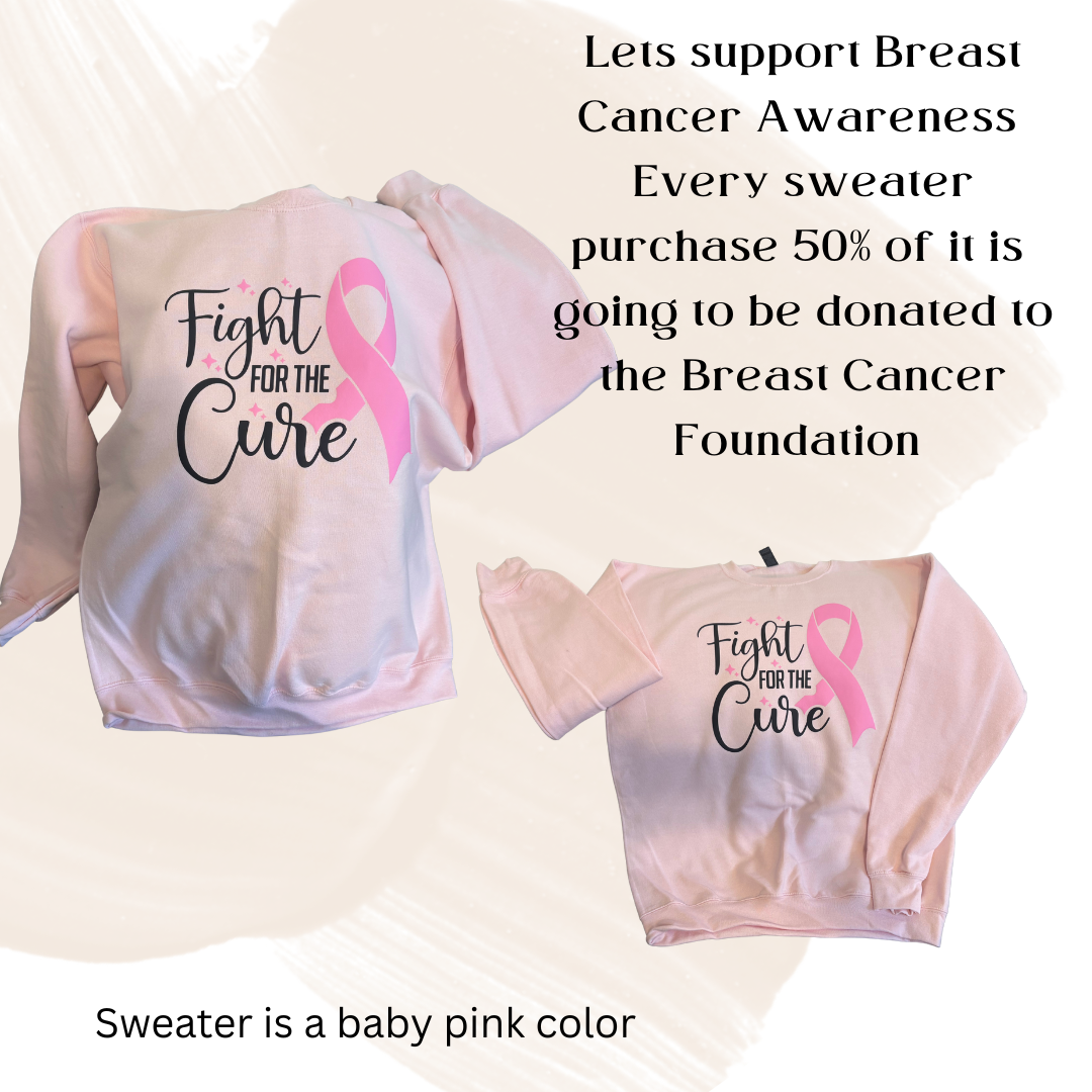 Breast Cancer Awareness Sweater