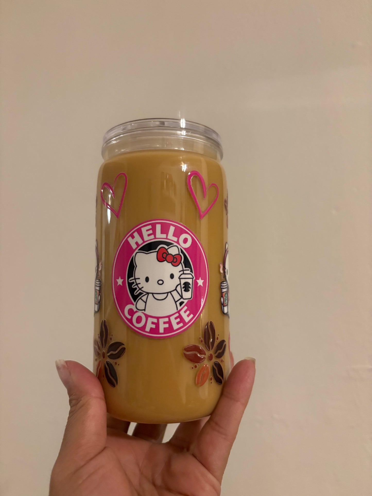 Hello Kitty Coffee Snow Globe Cup