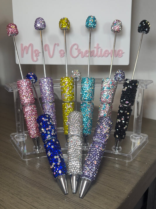 Rhinestone Pens with beads