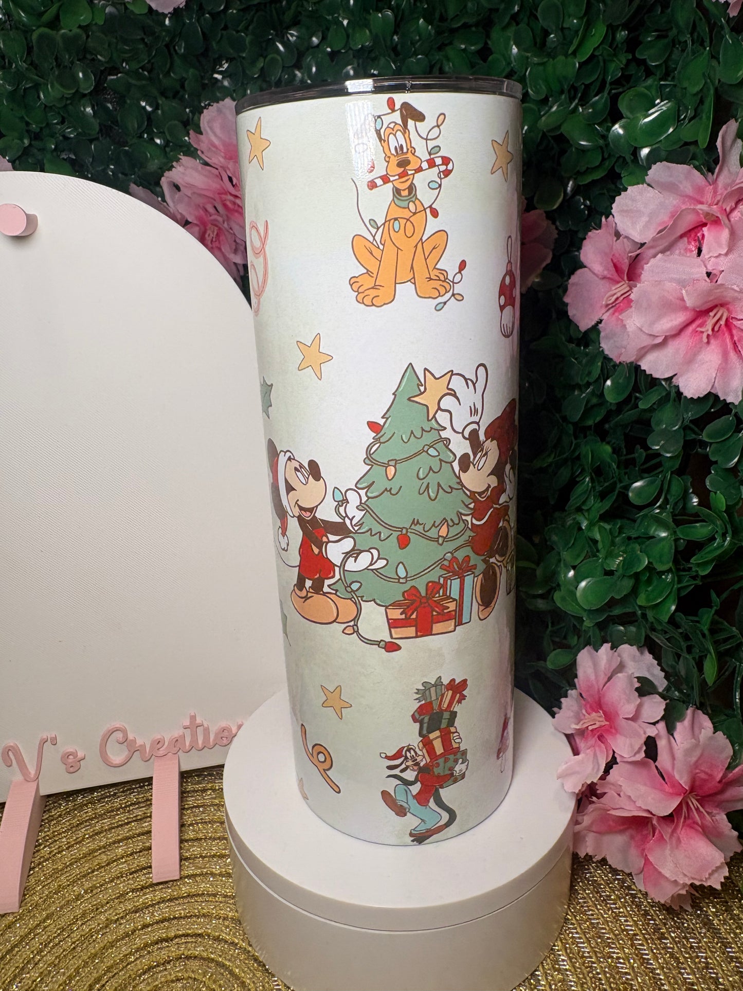 Mickey and Friends Christmas Tumbler