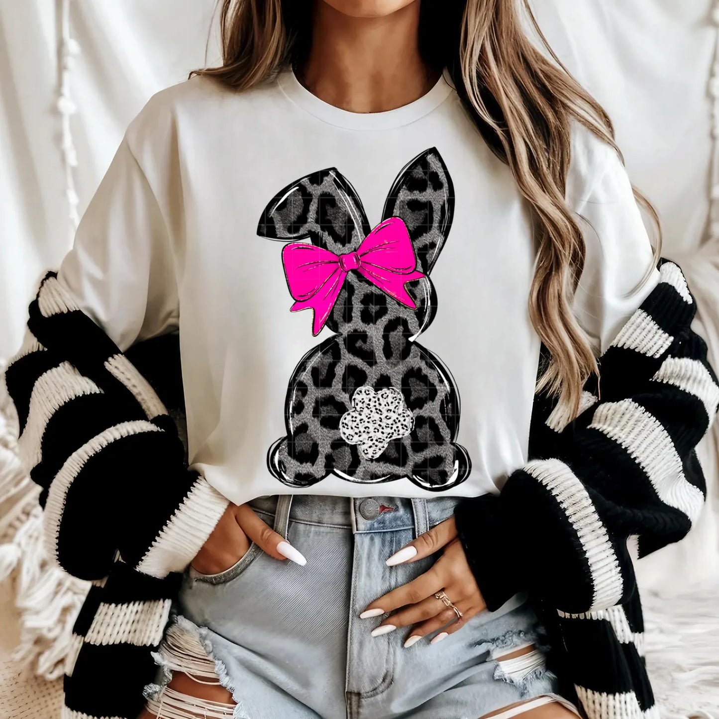 Leopard Easter Bunny